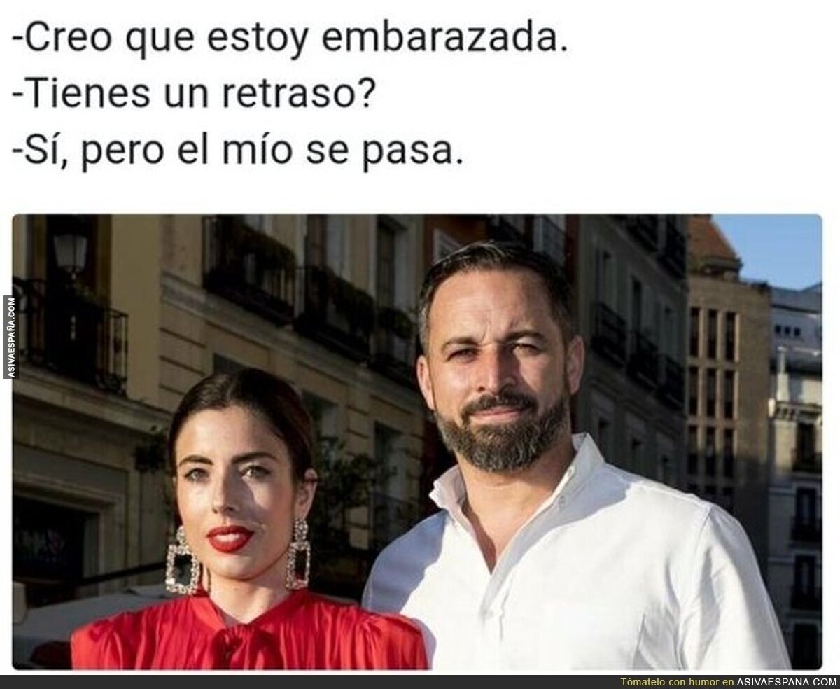 Susto en la familia de Abascal