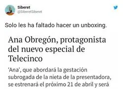 Telecinco se aprovecha del caso Ana Obregón