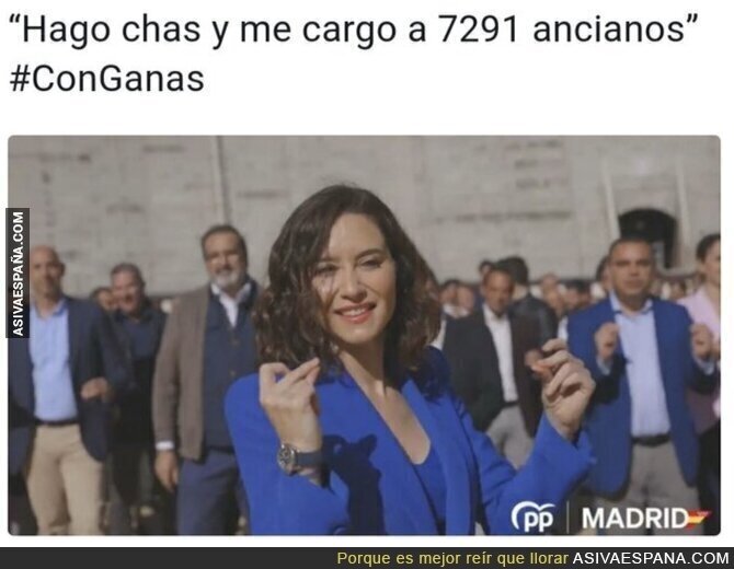 Las ganas de Ayuso