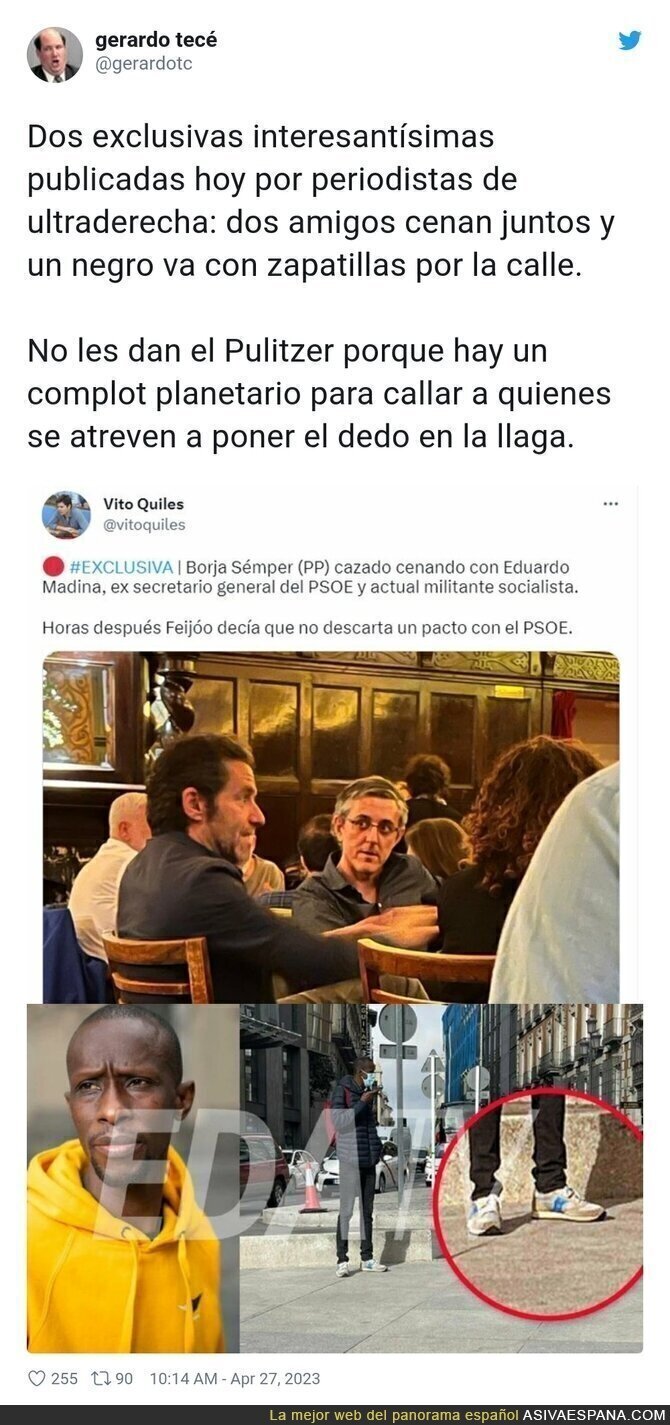 Las grandes exclusivas de la ultraderecha contra políticos de izquierdas