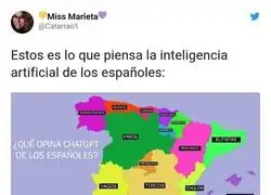 El ChatGPT sobre los españoles