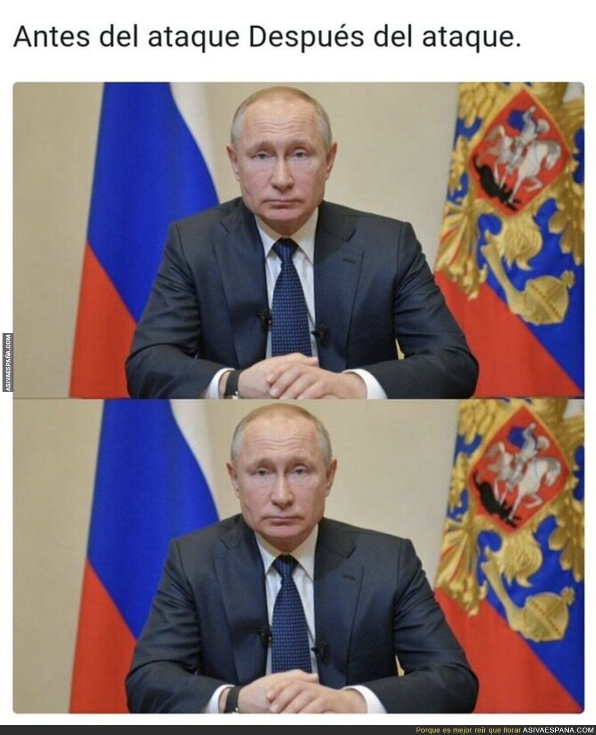 Vladimir Putin no tiene sentimientos