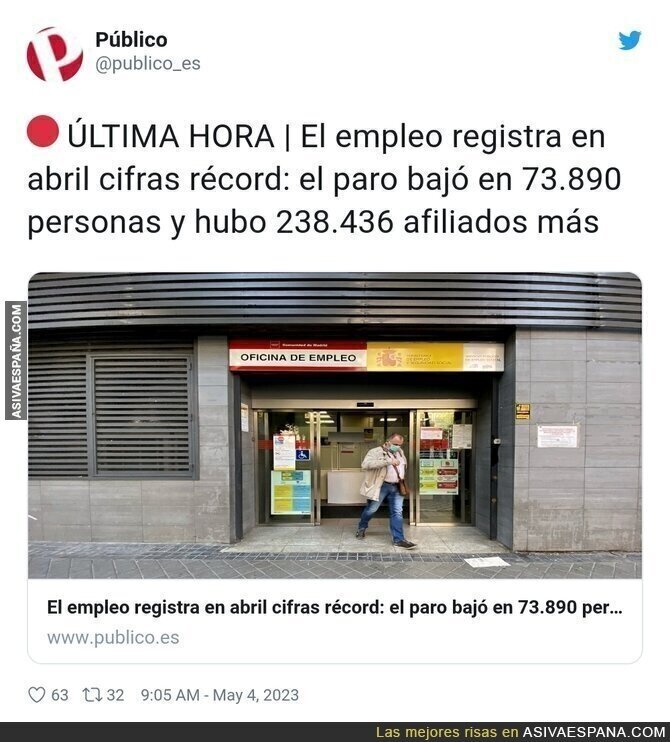 Muy malas noticias para la DERECHONA