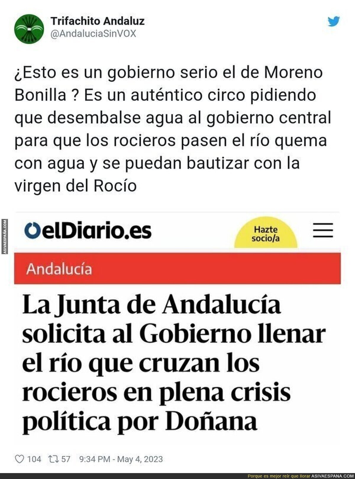 El despiporre lo de la Junta de Andalucía