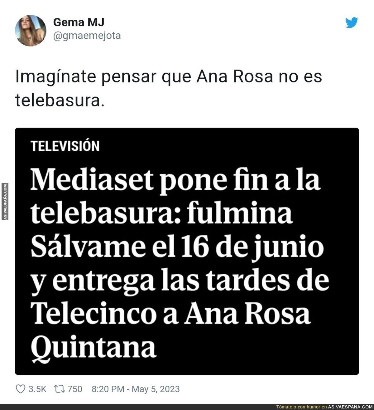 Ana Rosa es incluso peor que Jorge Javier