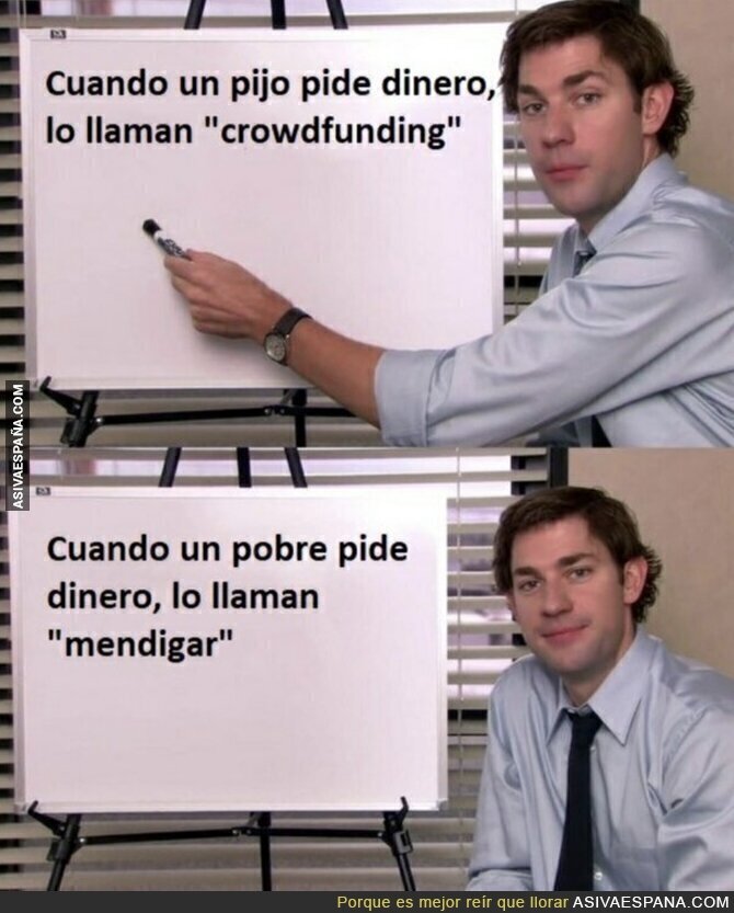 Tal cual es así la lección