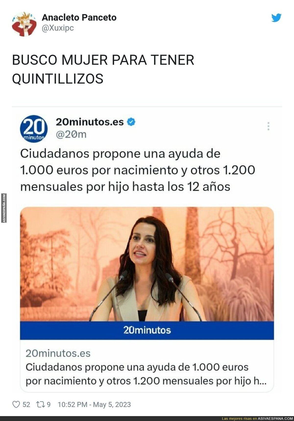 Ciudadanos regala el dinero