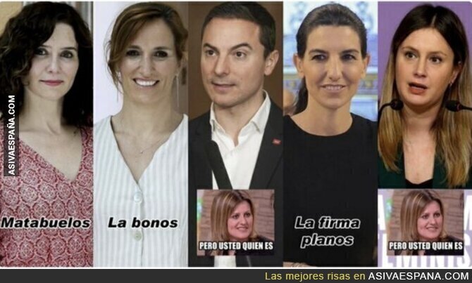 Los candidatos en Madrid