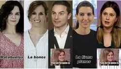 Los candidatos en Madrid