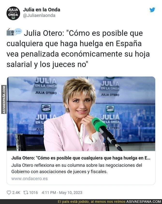 Una verdad sobre las huelgas