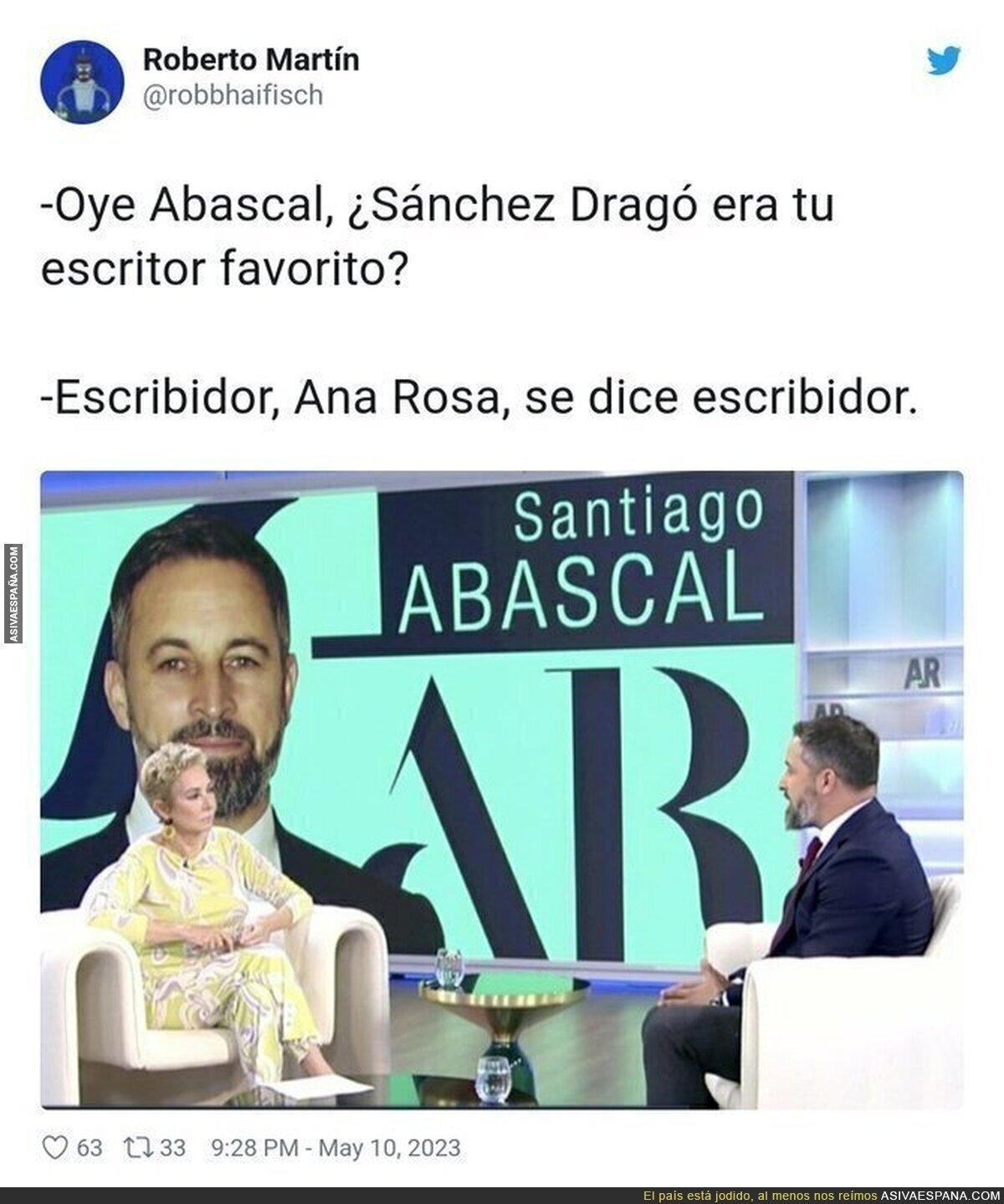 La gran cultura de Santiago Abascal