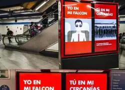 Esta campaña en el Metro de Madrid es sencillamente MARAVILLOSA. Putos genios