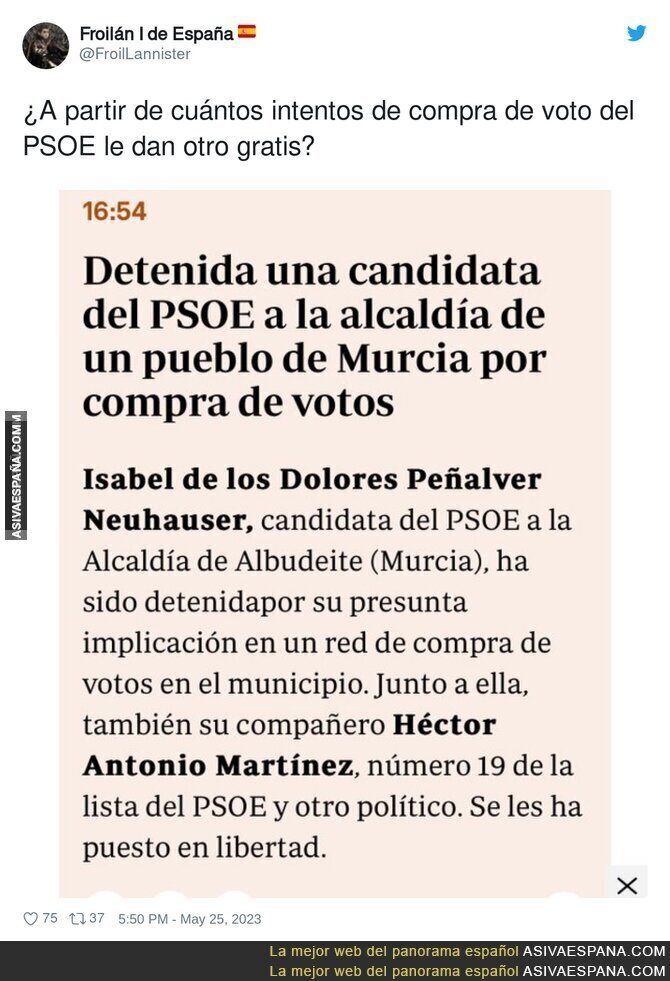 Siguen los problemas de los votos por correo y el PSOE