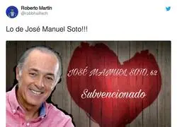 La etiqueta queda oficialmente para José Manuel Soto