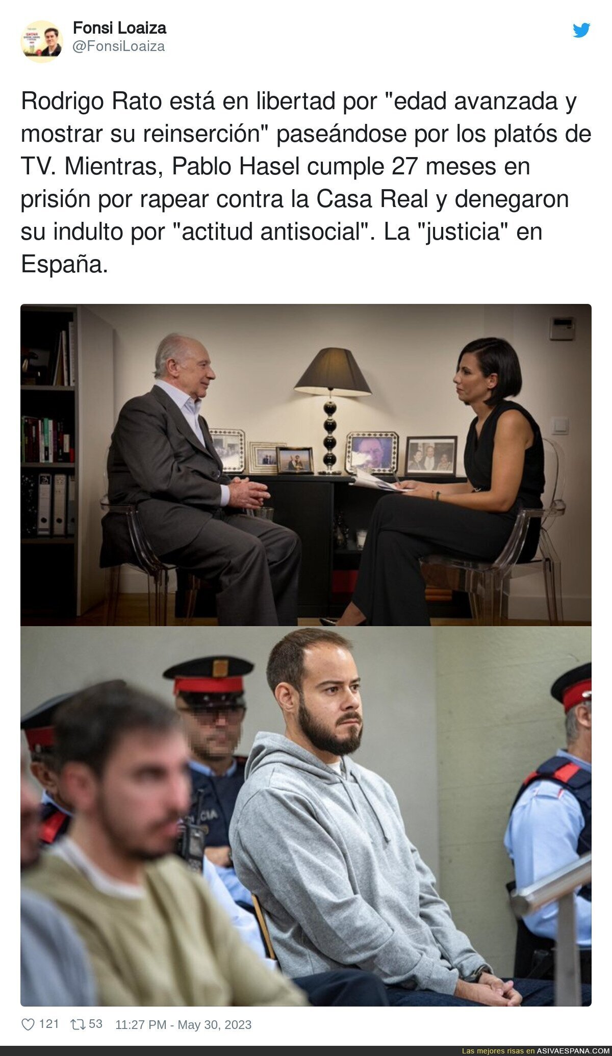 La justicia en España no existe