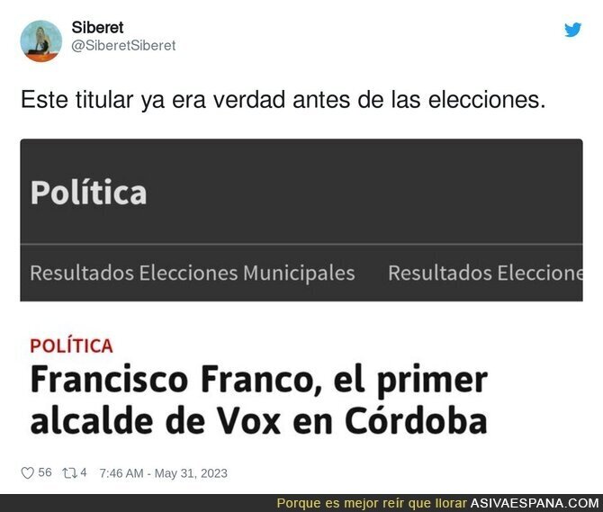 Franco ya está presente