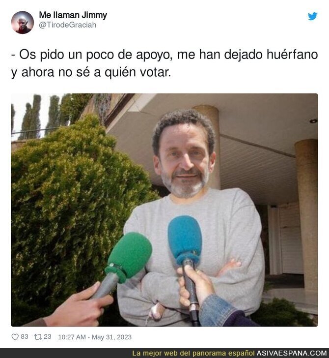 Edmundo Bal no puede más