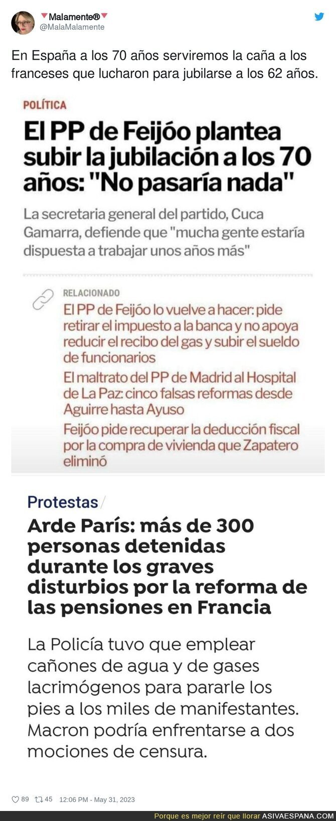 La España de Feijóo