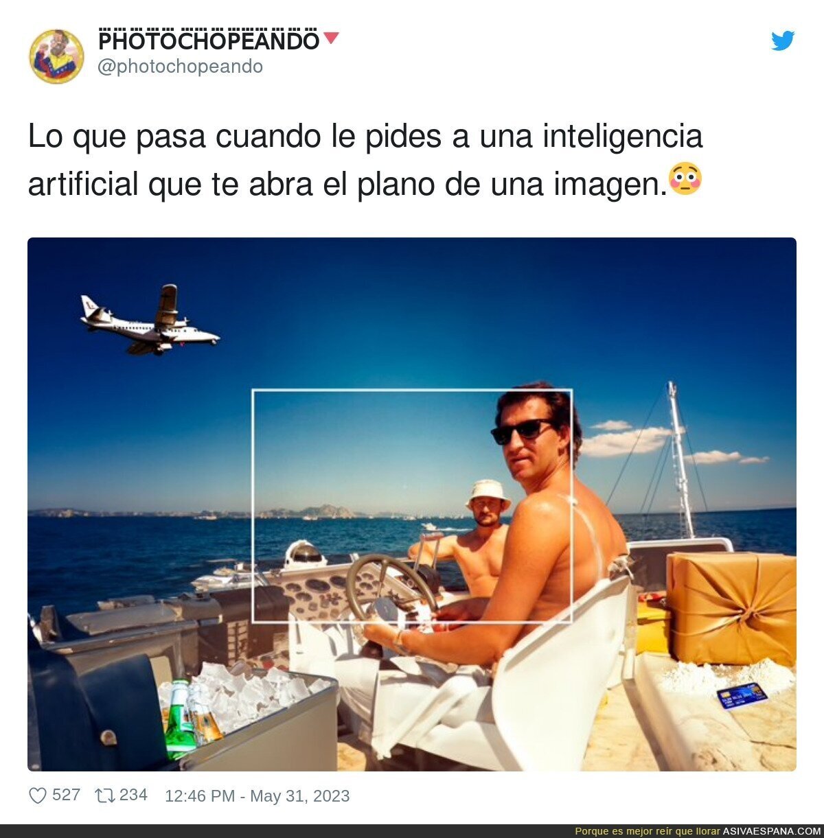 Imagen inédita de Feijóo