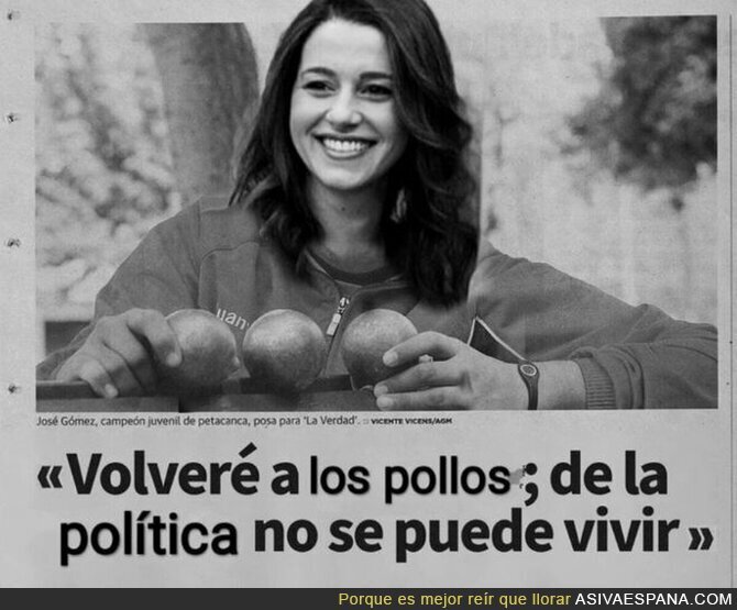 Llegó el fin de Inés Arrimadas en la política