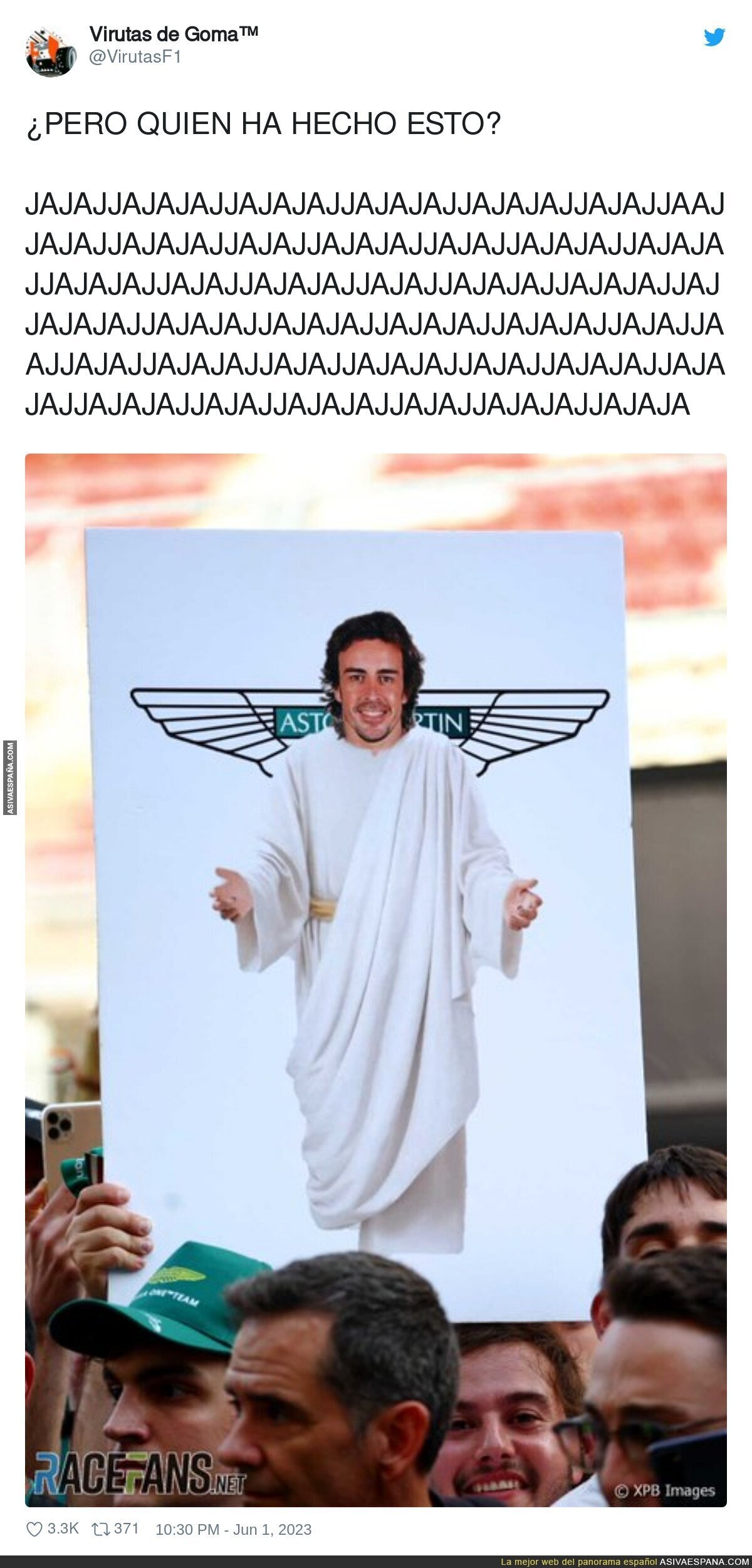 Fernando Alonso el nuevo Mesías