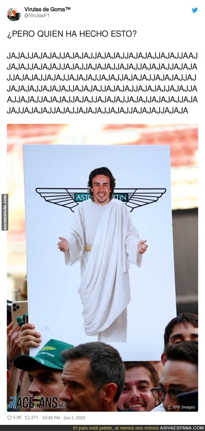 Fernando Alonso el nuevo Mesías