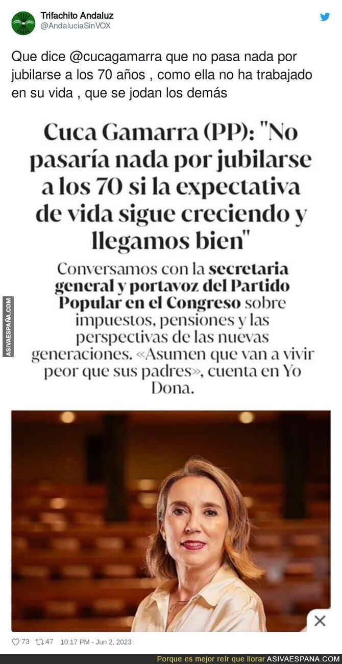La nueva edad de jubilación que se está proponiendo poco a poco