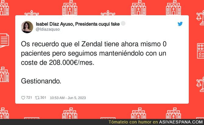 Gran gestión del Zendal