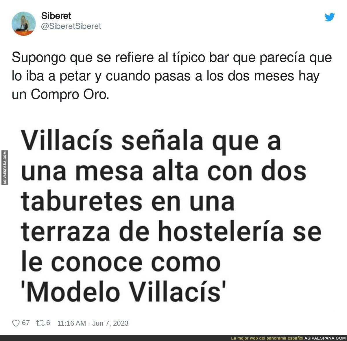 El modelo Villacís de Madrid
