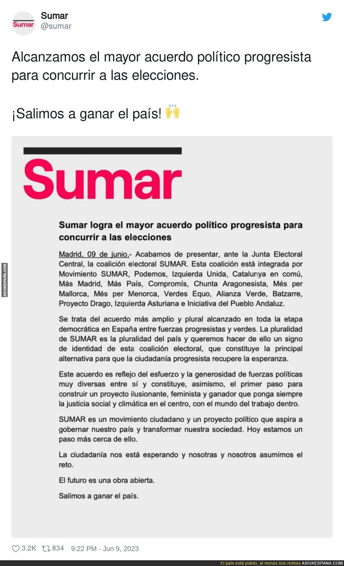 SUMAR y Podemos llegaron a un acuerdo para las elecciones del 23J