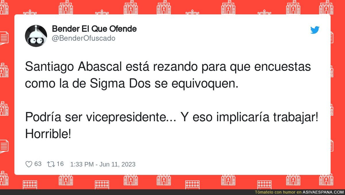Terribles noticias para Santiago Abascal