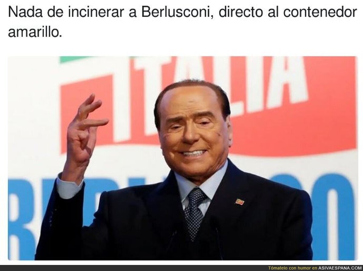 Berlusconi lo tiene fácil
