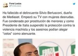 Hoy es un día un poco mejor sin Berlusconi