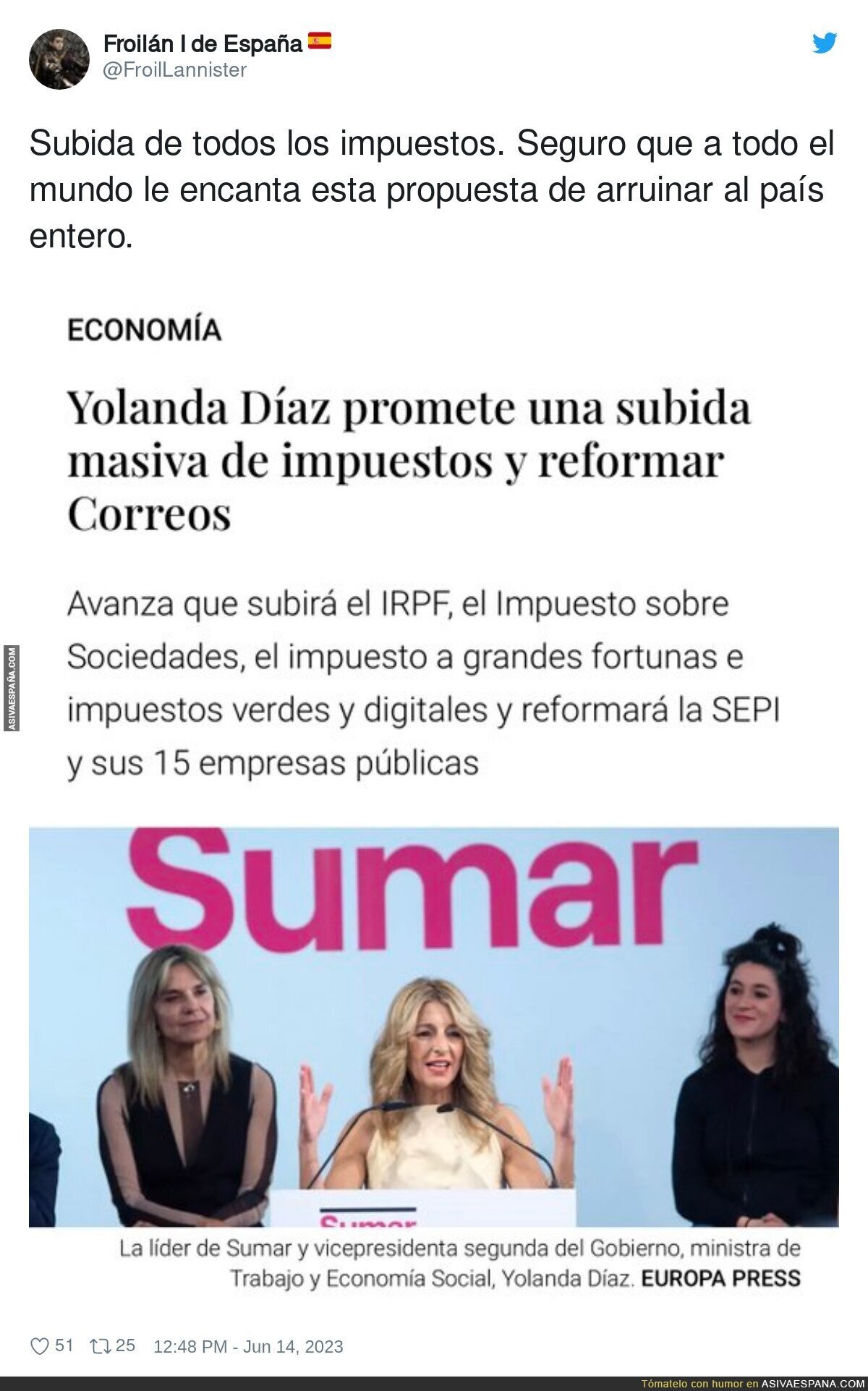 Las propuestas de Yolanda Díaz