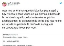 La mentira de la gente por las redes