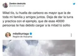Mikel Iturriaga y el ridículo con su mensaje intentando dar ejemplo
