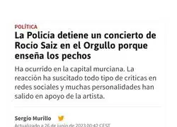 "Murcia, &iexcl;qu&eacute; facha eres!"