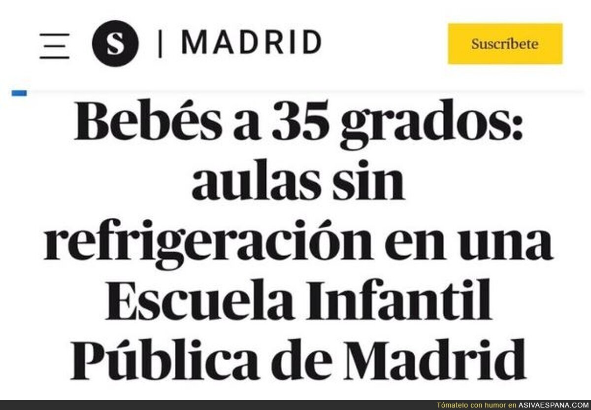 Bebés al punto en Madrid