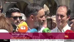 Santiago Abascal y su polémica opinión sobre el 'lobby' gay