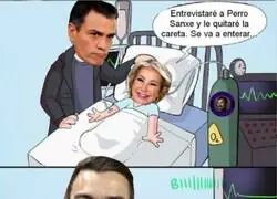 Le dur&oacute; poco el cuento a Ana Rosa