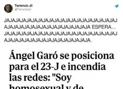 Buen humorista si es Ángel Garó