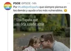 El PSOE deja mucha gente atrás
