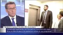 Feijóo quiere "poner fin al Sanchismo" en Murcia, donde no gobierna el PSOE desde 1995