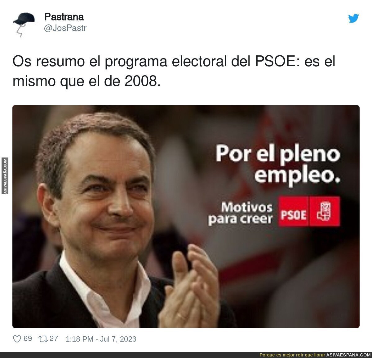 El rumbo del PSOE me suena