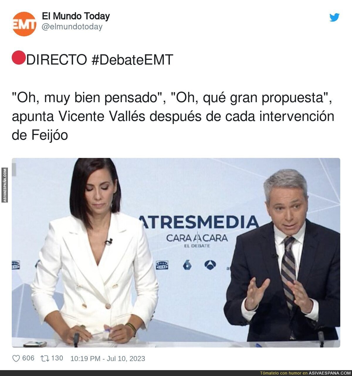 Excelente intervención Sr. Feijóo