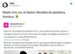 Vomitivo esto que ocurre supuestamente con Vinicius