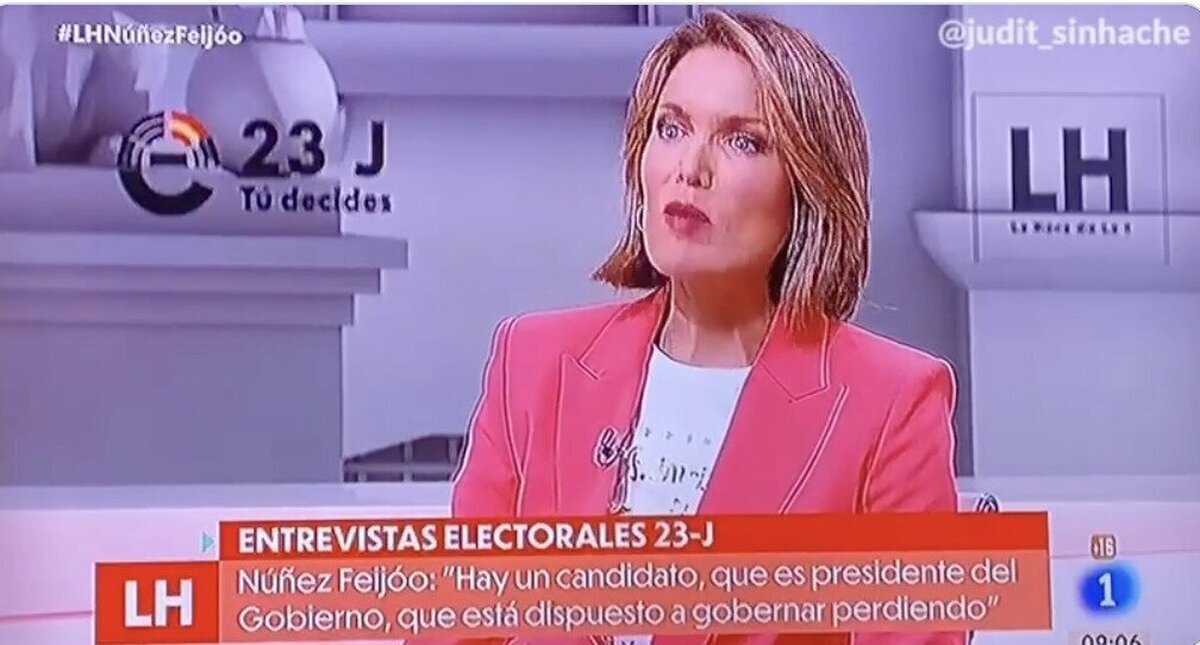 Los peores 5 minutos de Feijoo en toda la campaña en esta entrevista de TVE