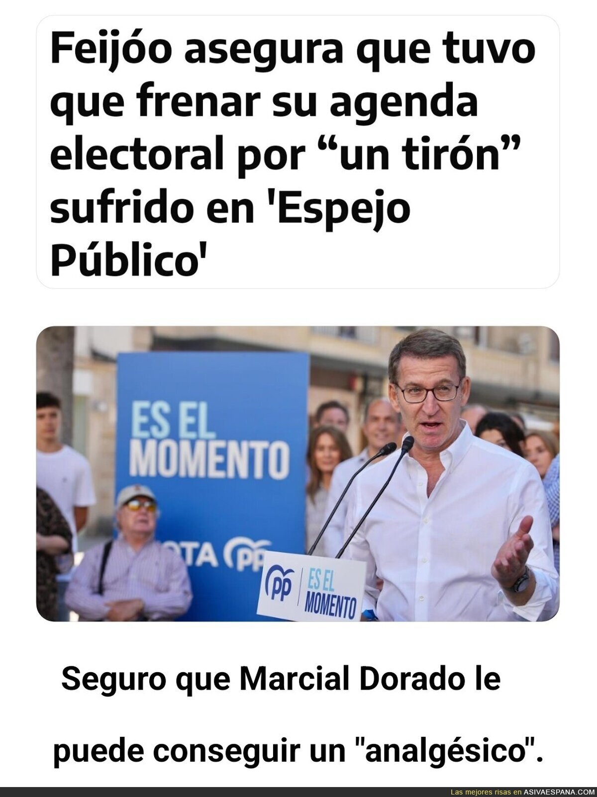 El "farmacéutico" de Feijóo