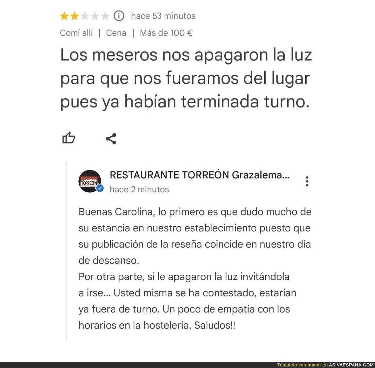 Bendita paciencia la de los trabajadores