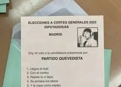Votando a Quevedo en las elecciones